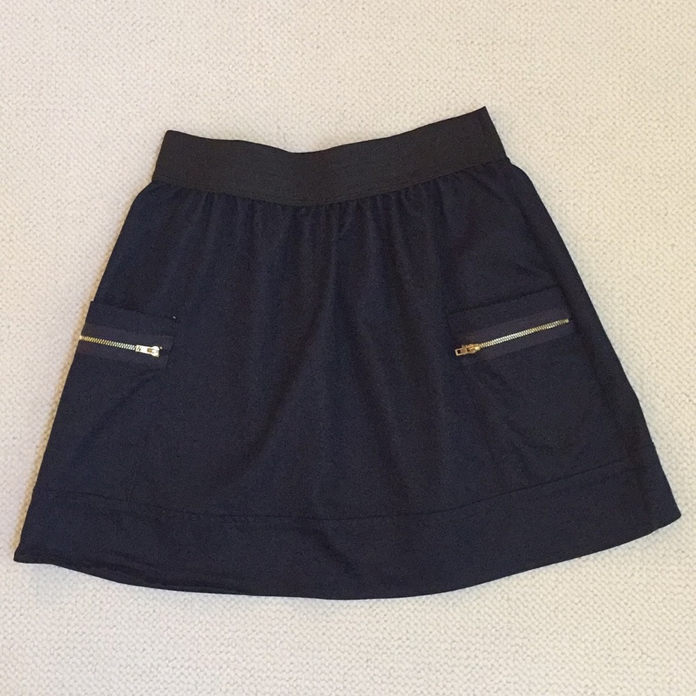 Navy Blue Skirt